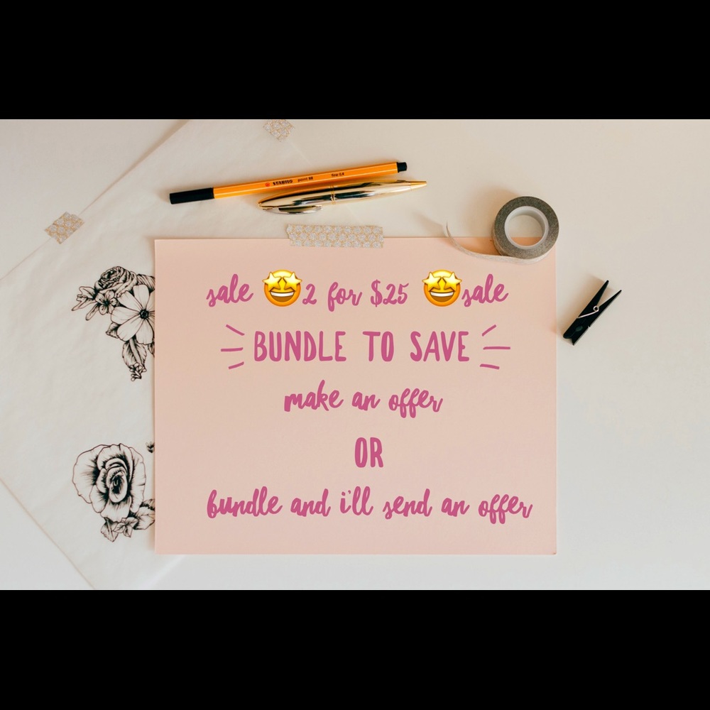 🤩 2 for $25 🤩  SALE